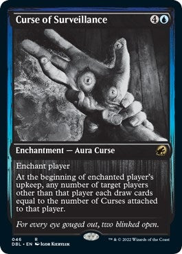 Image for Curse of Surveillance (Innistrad: Double Feature) (46) - Magic: The Gathering