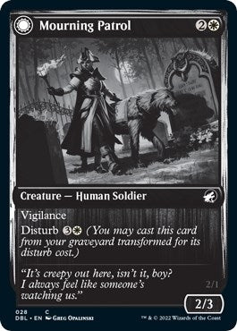 Image for Mourning Patrol (Innistrad: Double Feature) (28) - Magic: The Gathering
