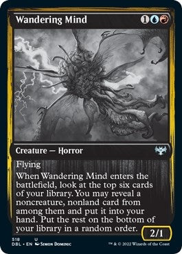 Image for Wandering Mind (Innistrad: Double Feature) (518) - Magic: The Gathering