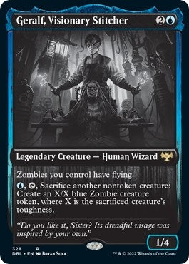 Image for Geralf, Visionary Stitcher (Innistrad: Double Feature) (328) - Magic: The Gathering