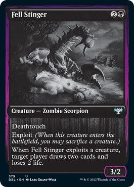 Image for Fell Stinger (Innistrad: Double Feature) (379) - Magic: The Gathering