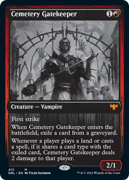 Image for Cemetery Gatekeeper (Innistrad: Double Feature) (415) - Magic: The Gathering