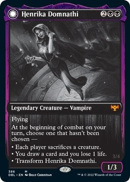 Image for Henrika Domnathi (Innistrad: Double Feature) (386) - Magic: The Gathering