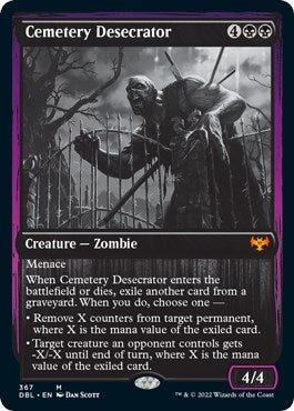 Image for Cemetery Desecrator (Innistrad: Double Feature) (367) - Magic: The Gathering