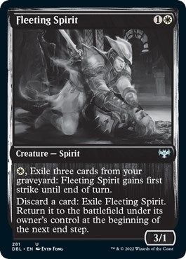 Image for Fleeting Spirit (Innistrad: Double Feature) (281) - Magic: The Gathering