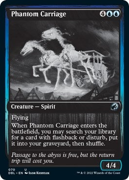 Image for Phantom Carriage (Innistrad: Double Feature) (70) - Magic: The Gathering