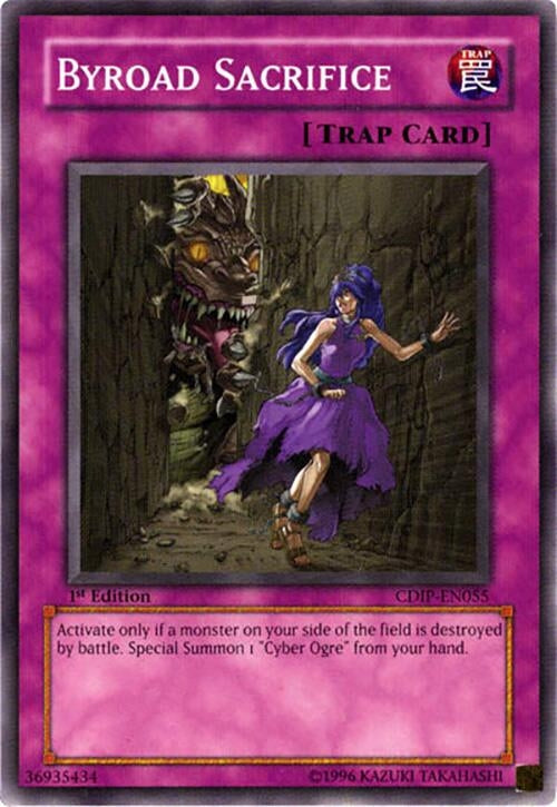Image for Byroad Sacrifice (Cyberdark Impact) (CDIP-EN055) - YuGiOh