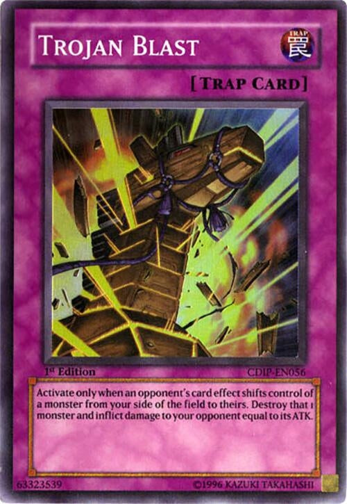 Image for Trojan Blast (Cyberdark Impact) (CDIP-EN056) - YuGiOh