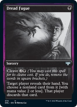 Image for Dread Fugue (Innistrad: Double Feature) (374) - Magic: The Gathering