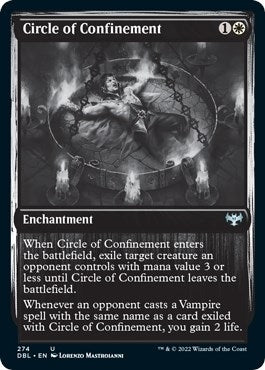 Image for Circle of Confinement (Innistrad: Double Feature) (274) - Magic: The Gathering