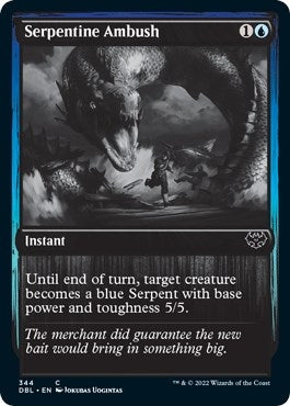 Image for Serpentine Ambush (Innistrad: Double Feature) (344) - Magic: The Gathering