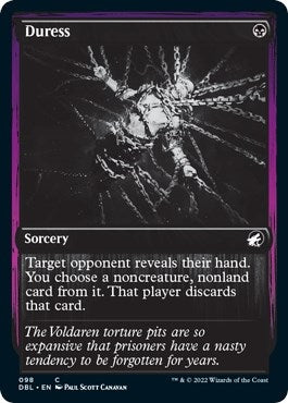 Image for Duress (Innistrad: Double Feature) (98) - Magic: The Gathering