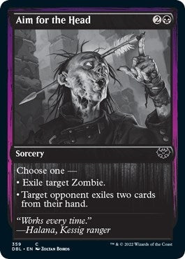 Image for Aim for the Head (Innistrad: Double Feature) (359) - Magic: The Gathering