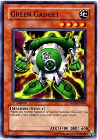 Image for Green Gadget (Structure Deck: Machine Re-Volt) (SD10-EN006) - YuGiOh