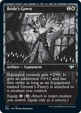 Image for Bride's Gown (Innistrad: Double Feature) (271) - Magic: The Gathering