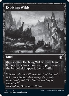 Image for Evolving Wilds (261) (Innistrad: Double Feature) (261) - Magic: The Gathering