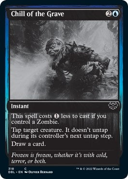 Image for Chill of the Grave (Innistrad: Double Feature) (318) - Magic: The Gathering