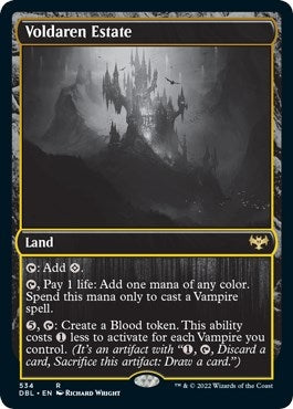 Image for Voldaren Estate (Innistrad: Double Feature) (534) - Magic: The Gathering