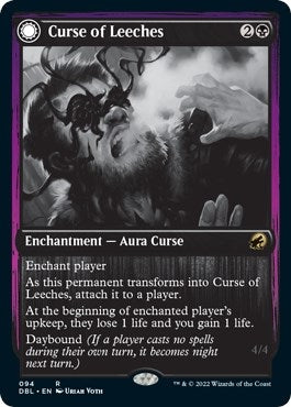 Image for Curse of Leeches (Innistrad: Double Feature) (94) - Magic: The Gathering