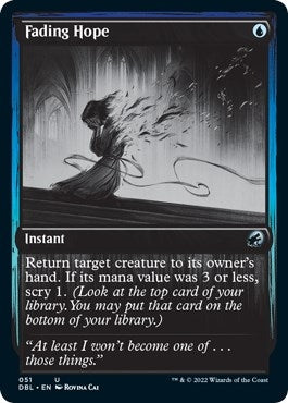 Image for Fading Hope (Innistrad: Double Feature) (51) - Magic: The Gathering