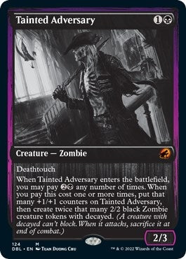 Image for Tainted Adversary (Innistrad: Double Feature) (124) - Magic: The Gathering
