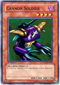 Image for Cannon Soldier (Structure Deck: Machine Re-Volt) (SD10-EN009) - YuGiOh