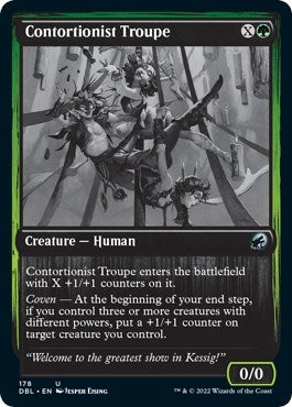Image for Contortionist Troupe (Innistrad: Double Feature) (178) - Magic: The Gathering