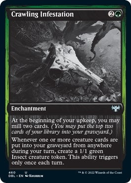 Image for Crawling Infestation (Innistrad: Double Feature) (460) - Magic: The Gathering