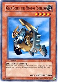 Image for Gear Golem the Moving Fortress (Structure Deck: Machine Re-Volt) (SD10-EN010) - YuGiOh