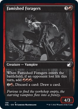 Image for Famished Foragers (Innistrad: Double Feature) (138) - Magic: The Gathering