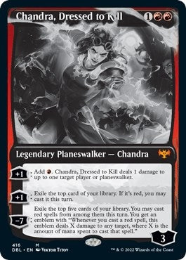 Image for Chandra, Dressed to Kill (Innistrad: Double Feature) (416) - Magic: The Gathering