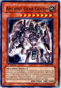 Image for Ancient Gear Golem (Structure Deck: Machine Re-Volt) (SD10-EN012) - YuGiOh