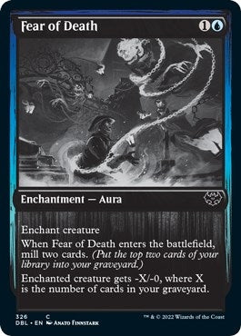 Image for Fear of Death (Innistrad: Double Feature) (326) - Magic: The Gathering
