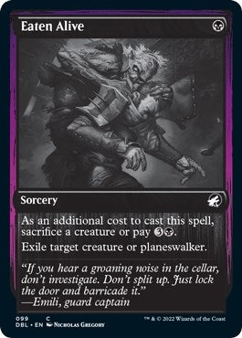 Image for Eaten Alive (Innistrad: Double Feature) (99) - Magic: The Gathering