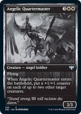 Image for Angelic Quartermaster (Innistrad: Double Feature) (269) - Magic: The Gathering