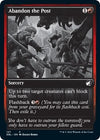 Image for Abandon the Post (Innistrad: Double Feature) (127) - Magic: The Gathering