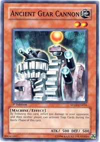 Image for Ancient Gear Cannon (Structure Deck: Machine Re-Volt) (SD10-EN016) - YuGiOh