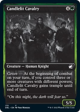 Image for Candlelit Cavalry (Innistrad: Double Feature) (175) - Magic: The Gathering