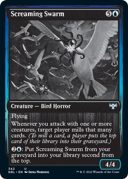 Image for Screaming Swarm (Innistrad: Double Feature) (342) - Magic: The Gathering