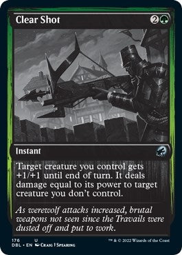 Image for Clear Shot (Innistrad: Double Feature) (176) - Magic: The Gathering