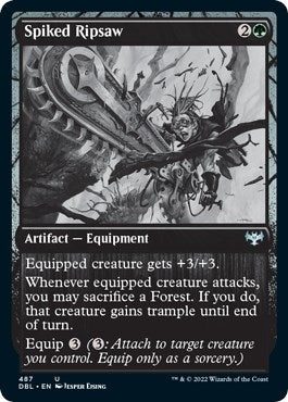 Image for Spiked Ripsaw (Innistrad: Double Feature) (487) - Magic: The Gathering