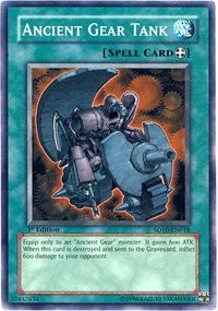 Image for Ancient Gear Tank (Structure Deck: Machine Re-Volt) (SD10-EN018) - YuGiOh