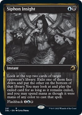Image for Siphon Insight (Innistrad: Double Feature) (241) - Magic: The Gathering