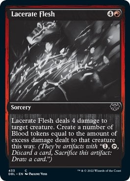 Image for Lacerate Flesh (Innistrad: Double Feature) (433) - Magic: The Gathering