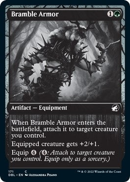Image for Bramble Armor (Innistrad: Double Feature) (171) - Magic: The Gathering