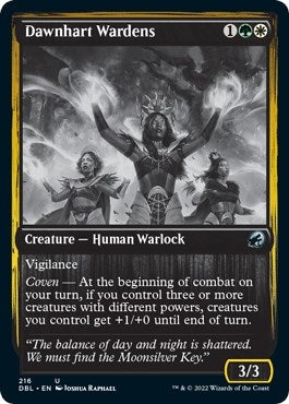 Image for Dawnhart Wardens (Innistrad: Double Feature) (216) - Magic: The Gathering