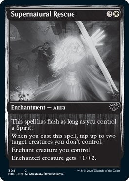 Image for Supernatural Rescue (Innistrad: Double Feature) (304) - Magic: The Gathering