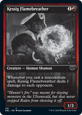Image for Kessig Flamebreather (Innistrad: Double Feature) (431) - Magic: The Gathering
