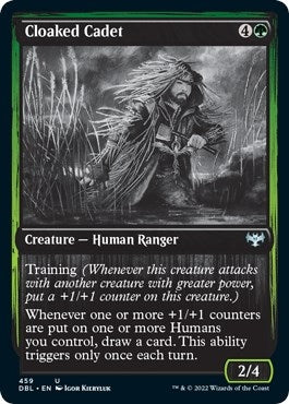 Image for Cloaked Cadet (Innistrad: Double Feature) (459) - Magic: The Gathering