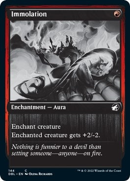 Image for Immolation (Innistrad: Double Feature) (144) - Magic: The Gathering